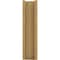 Ekena Millwork 6-in W x 16-in D x 24-in H Balboa Block Rough Cedar Woodgrain TimberThane Outlooker, Primed Tan OUTUR060X16X24BOA44RCPR - alternate 2